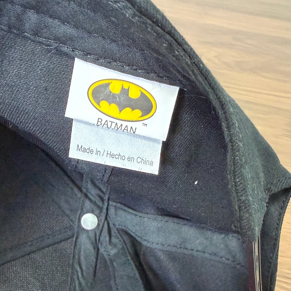 Batman Kids SnapBack Cap - Black and Yellow - Picture 7 of 9